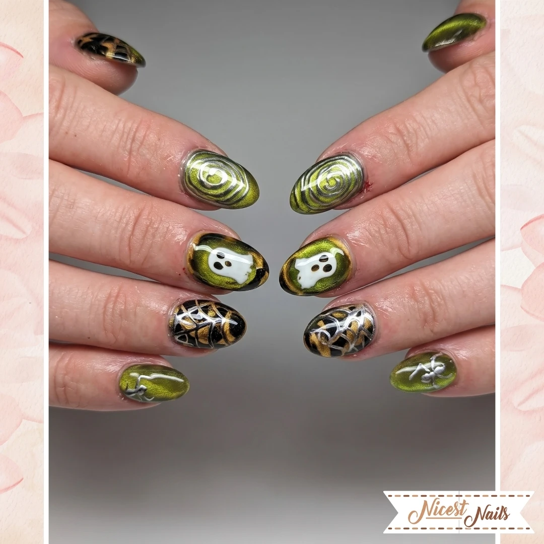 Halloween Nail Art Oct 9 2026